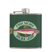 Humoureus forel Vist Heupfles (Voorkant)