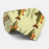 Humoureus forel Vist Stropdas (Opgerold)