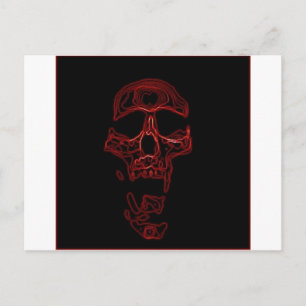 Humoureus Funny Skull Briefkaart