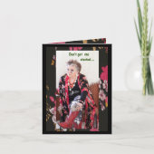 Humoureus Gal zonder remmen Kaart (Voorkant)