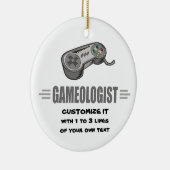 Humoureus gamen keramisch ornament (Rechts)