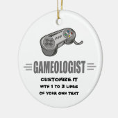 Humoureus gamen keramisch ornament (Links)