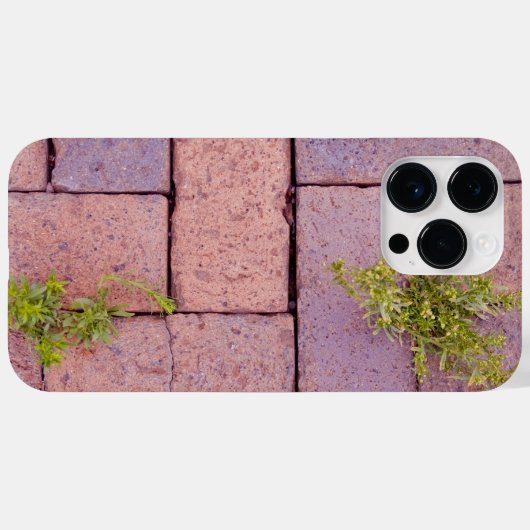 Humoureus Gardener's Nightmare Weeds in stenen Case-Mate iPhone Case (Achterkant (horizontaal))