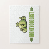 Humoureus geld legpuzzel (Verticaal)