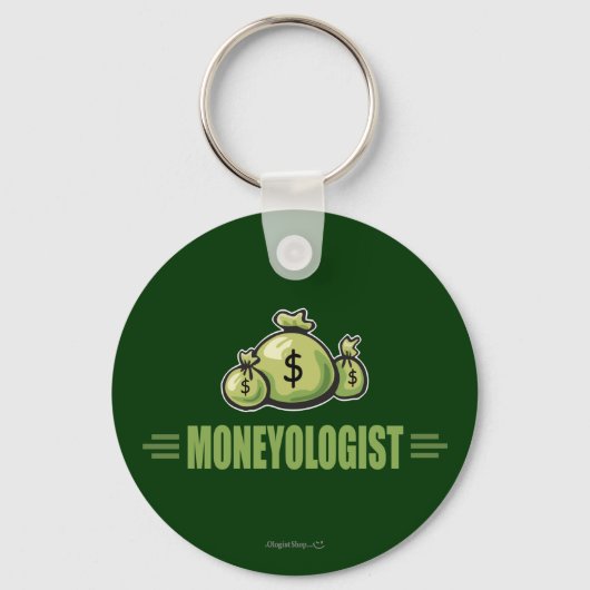 Humoureus geld sleutelhanger (Voorkant)