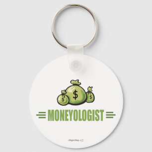 Humoureus geld sleutelhanger