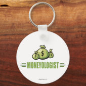 Humoureus geld sleutelhanger (Voorkant)