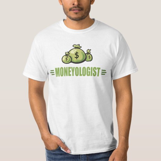 Humoureus geld t-shirt (Voorkant)