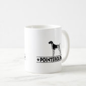 Humoureus German Shorthaired Pointer Koffiemok (Voorkant rechts)