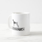 Humoureus German Shorthaired Pointer Koffiemok (Voorkant links)