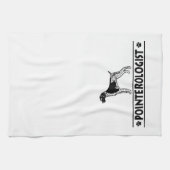 Humoureus German Shorthaired Pointer Theedoek (Horizontaal)