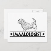 Humoureus Glen of Imal Terrier Briefkaart (Voorkant / Achterkant)