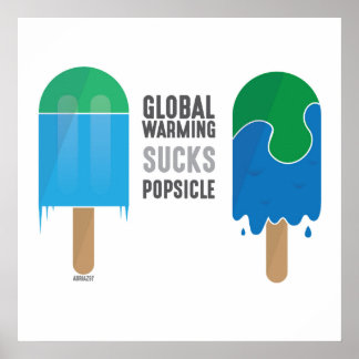 Humoureus Global Warming Poster