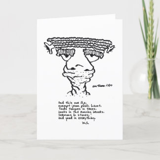 Humoureus goed-gelezen Freak Kaart 1-6-23