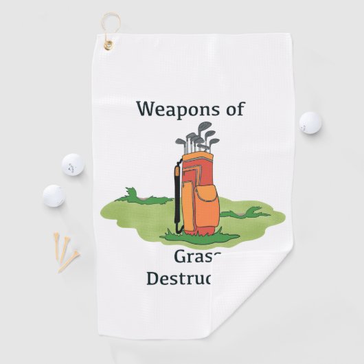 Humoureus Golf Towel Golfhanddoek (Insitu)