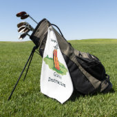 Humoureus Golf Towel Golfhanddoek (Groen)