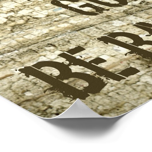 Humoureus Gone Vist visthema Art Poster (Hoek)