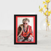 Humoureus gps of sterren gebruiken kaart (Gele Bloem)