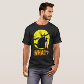 Humoureus Halloween Cat What Murderous Black Cat W T-shirt (Voorkant volledig)