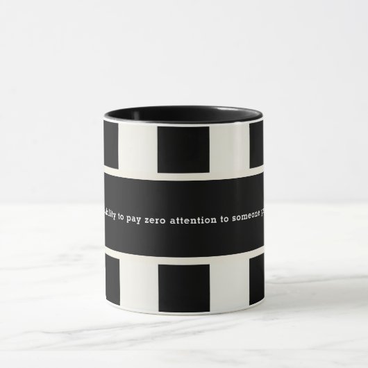 Humoureus Husband Father Striped Reference Quote Mok (Midden)