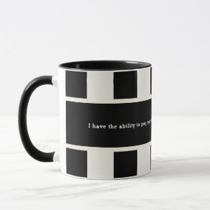 Humoureus Husband Father Striped Reference Quote Mok