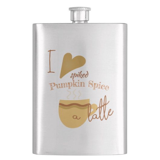 Humoureus I Love Spiked Pumpkin Spice a Latte Flacon (Voorkant)