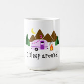 Humoureus ik slaap rond koffiemok (Center)