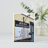 Humoureus Ireland Weather forecasting stone Briefkaart (Staand voorkant)