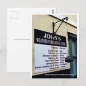 Humoureus Ireland Weather forecasting stone Briefkaart (Voorkant / Achterkant)