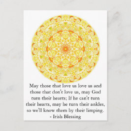 Humoureus Irish Blessing uit IERLAND Briefkaart