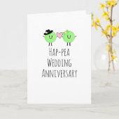 Humoureus Jubileum Kaart Schattigee Erwtenvlakte (Gele Bloem)