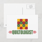 Humoureus kantelen briefkaart (Voorkant / Achterkant)