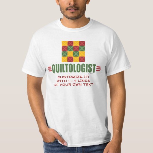 Humoureus kantelen t-shirt (Voorkant)