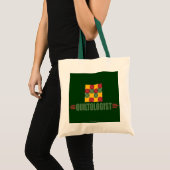 Humoureus kantelen tote bag (Voorkant (product))