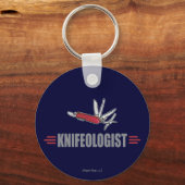 Humoureus Knife Collector Sleutelhanger (Voorkant)