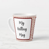 Humoureus Knitting Latte Mok (Linkerhoek)