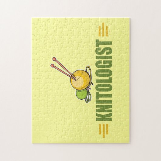 Humoureus Knitting Legpuzzel (Verticaal)