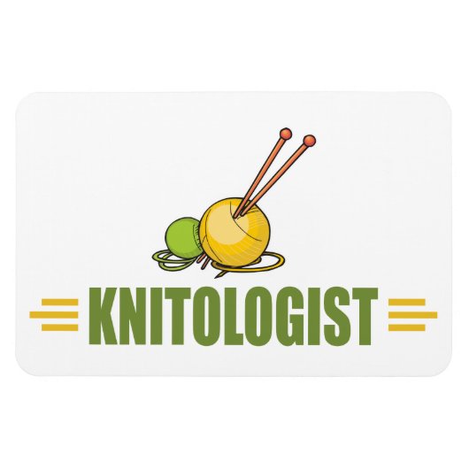 Humoureus Knitting Magneet (Horizontaal)