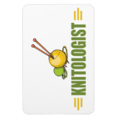 Humoureus Knitting Magneet (Verticaal)