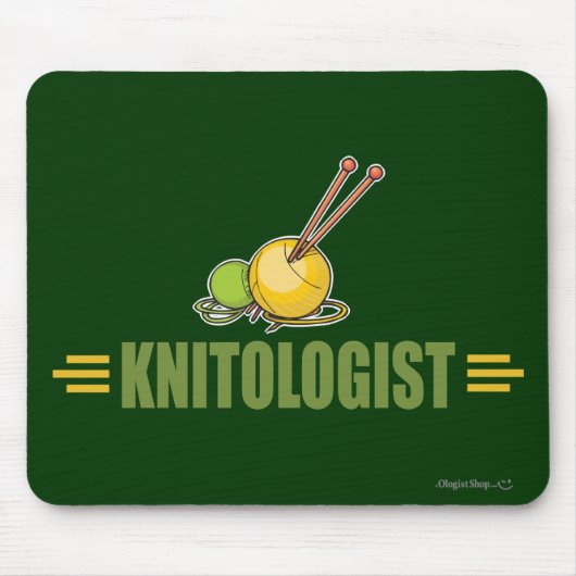 Humoureus Knitting Muismat (Voorkant)