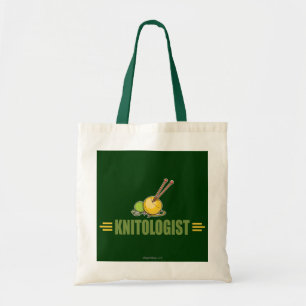 Humoureus Knitting Tote Bag