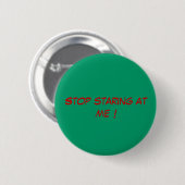Humoureus-knop Ronde Button 5,7 Cm (Voorkant /achterkant)