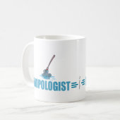 Humoureus Mop Mopping Koffiemok (Voorkant links)