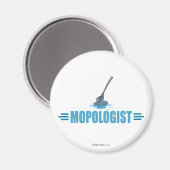 Humoureus Mop Mopping Magneet (Voorkant / Achterkant)