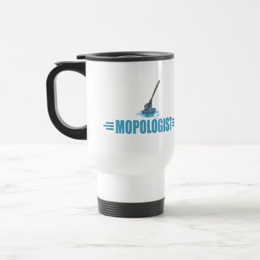 Humoureus Mop Mopping Reisbeker (Links)