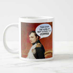 Humoureus Napoleon Coffee Quote Grote Koffiekop