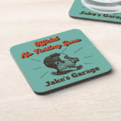 Humoureus No Farting Zone Bier Onderzetter (Linkerzijde)