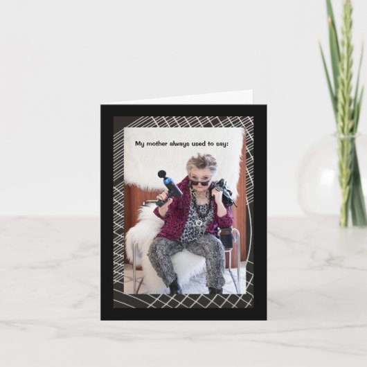 Humoureus ouder worden kaart (Voorkant)