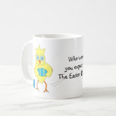 Humoureus Pasen Koffiemok (Voorkant links)