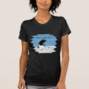 Humoureus pinguin Golf T-shirt
